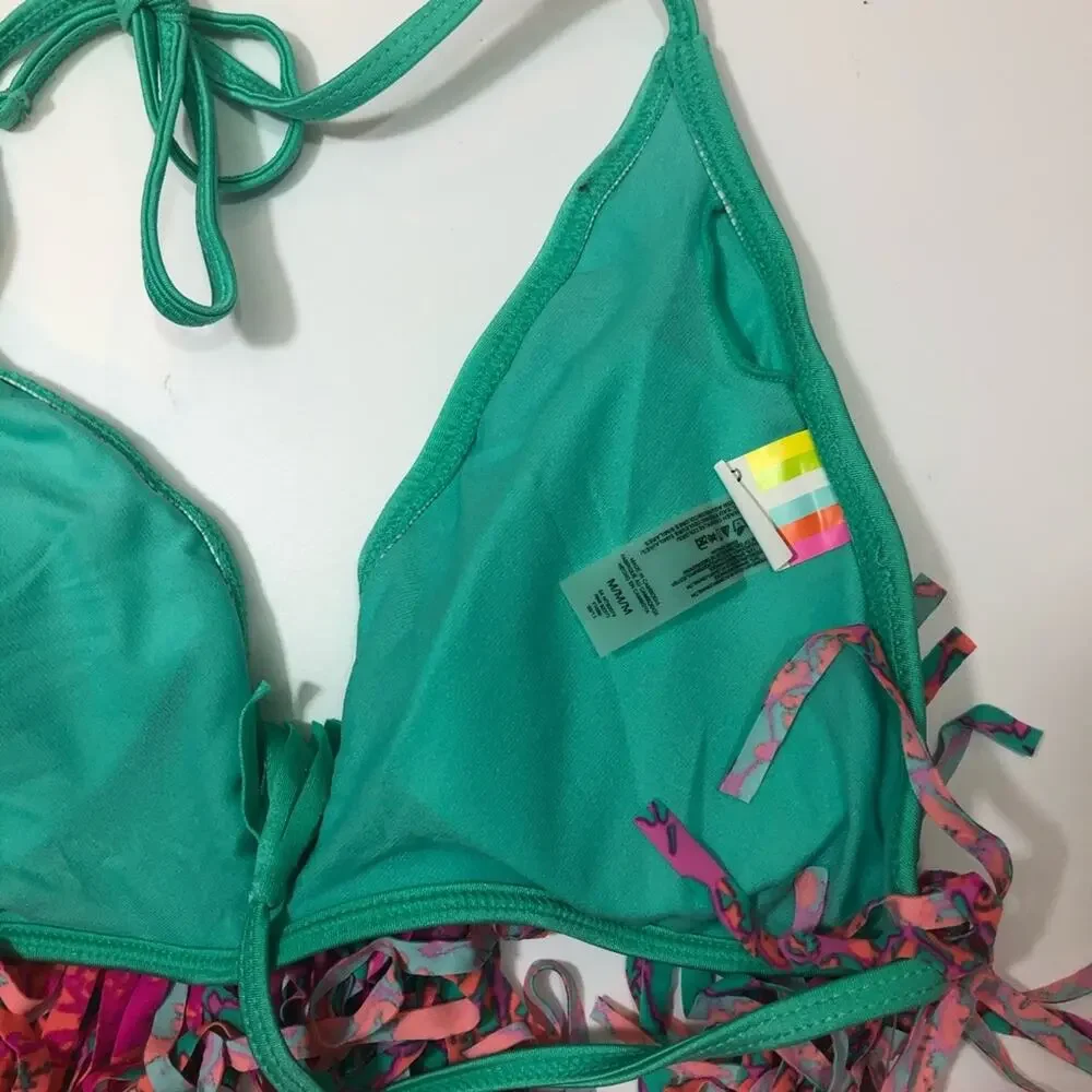 Raisins Fringe sweet pea 2 piece swimsuit Medium